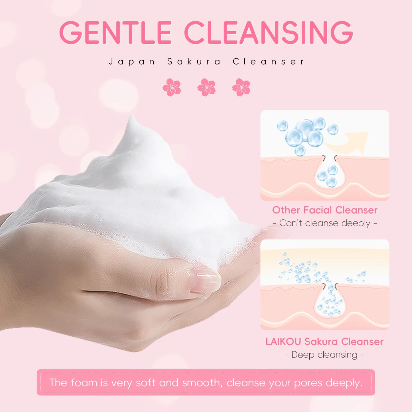 LAIKOU Sakura Cleanser