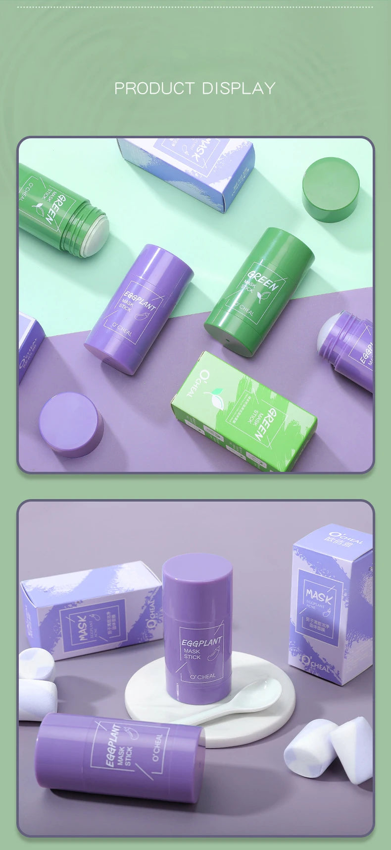green tea skincare set