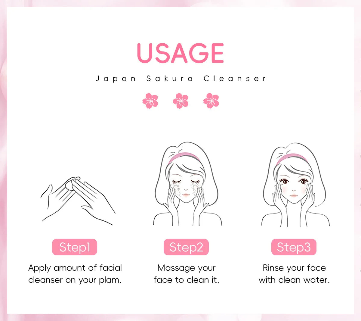 LAIKOU Sakura Cleanser