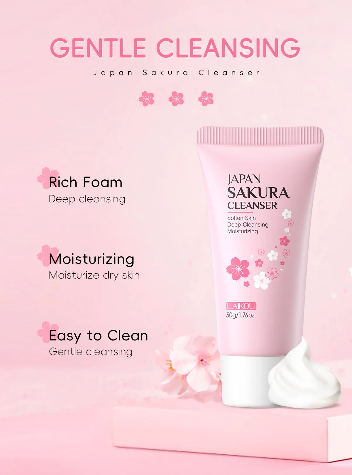 LAIKOU Sakura Cleanser