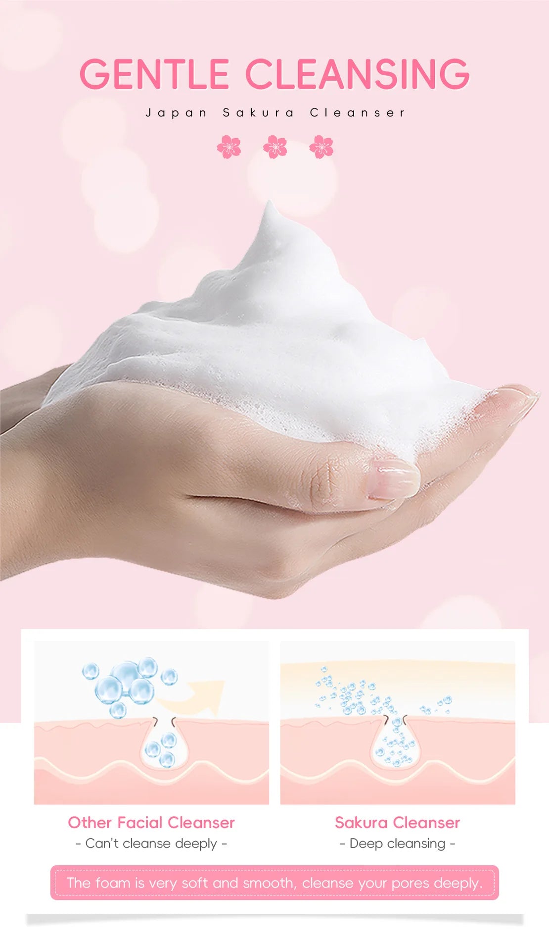 LAIKOU Sakura Cleanser