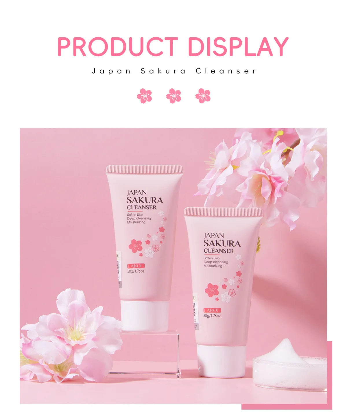 LAIKOU Sakura Cleanser