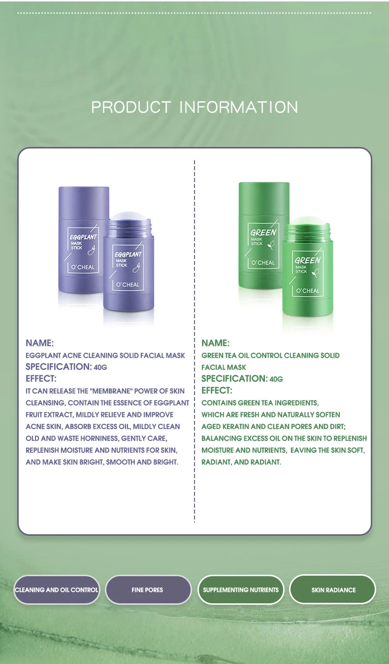 green tea skincare set